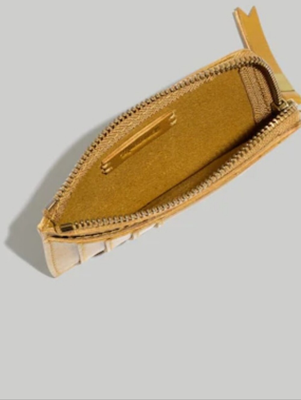 Madewell Leather Zip Card Case Wallet - Picture 6 of 7